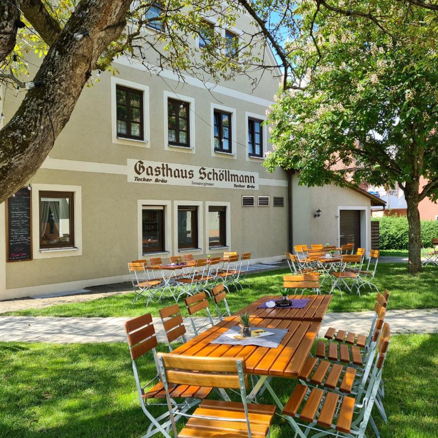 Gasthaus Schoellmann Feuchtwangen Exterior foto